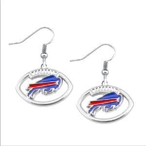 💙♥️🦬 NWT Buffalo Bills Earrings O/S